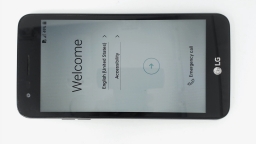 LG Phoenix 3 LG-M150 (Black 16GB 2GB) AT&T Prepaid SCRATCHED GLAS/CAM