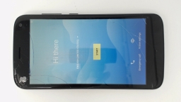 BLU C5L Cellphone (Black 8GB 1GB) GSM Unlocked DualSIM CRACKED GLAS SCRATCHED