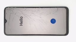 Oppo Nord 300 CPH2389 Cellphone (Black 64GB 4GB) MetroPCS CRACKED GLAS NICKED