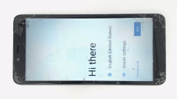 Uno Premier Pro Cellphone (Silver 16GB 2GB) GSM Unlocked CRACKED GLAS