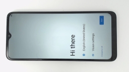 Blu View 5 B160V Cellphone (Gray 64GB 3GB) Total Wireless SCRATCHED GLAS