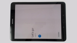 Samsung Galaxy Tab S3 SM-T827V (Black 32GB 4GB) Verizon BAD BOARD CRACKED