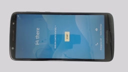 Motorola Moto G6 XT1925-6 Cellphone (Black 32GB 3GB) Unknown Carrier BURN IN