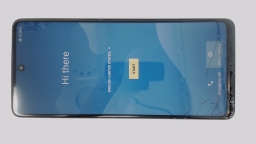 TCL Styls T779W Cellphone (Gray 128GB 4GB) MetroPCS SingleSIM CRACKED GLAS