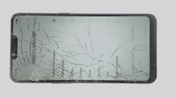 OPPO A3s CPH1803 Cellphone (Black 16GB 2GB) Unknown Carrier DualSIM CRACKED