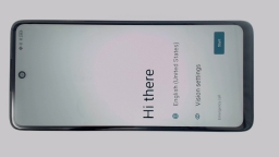 TCL 50 XE 5G T614D Cellphone (Blue 128GB 4GB) Tracfone DualSIM