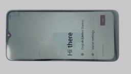 TCL K24 T434D Cellphone (Black 64GB 4GB) Tracfone SCRATCHED GLAS