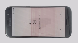 Samsung Galaxy A5 SM-A520W Cellphone (Black 32GB 3GB) Fido BURN IN