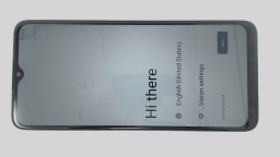 TCL K23 T434W Cellphone (Black 32GB 3GB) MetroPCS SingleSIM SCRATCHED GLAS