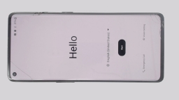 OnePlus 8 IN2019 Cellphone (Gray 128GB 8GB) Verizon CRACKED/SCRATCHED