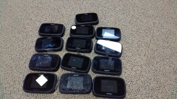 LOT of 13 Novatel Mifi 7730L Jetpack 4G LTE Hotspot Modem Verizon WEAR
