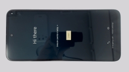 Motorola Moto G Play 2024 XT2413V Cellphone (Blue 64GB 4GB) Tracfone CRACKED