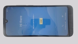 Orbic Joy RC608L Cellphone (Black 32GB 3GB) Verizon Prepaid SCRATCHED CAM