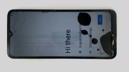 Vortex J24 Cellphone (Blue 32GB 3GB) Unknown Carrier DualSIM CRACKED GLAS/LCD