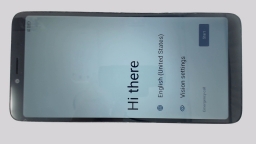 TCL Ion V T607DL Cellphone (Black 32GB 3GB) Tracfone SCRATCHED