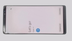 Samsung Galaxy Note 8 SM-N950U Cellphone (Gray 64GB 6GB) Sprint CRACKED BURN