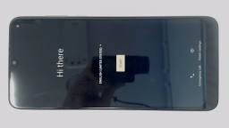 Motorola G Pure XT2163-1 Cellphone (Blue 32GB 3GB) Cricket SCRATCHD PINK TINT