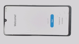 Samsung Galaxy A42 5G SM-A426U Cellphone (Black 128GB 4GB) Verizon CRACKED