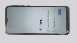 Vortex ZG65H Cellphone (Black 32GB 3GB) Unknown Carrier CRACKED/BAD LCD