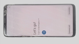 Samsung Galaxy S9+ SM-G965F (Black 128GB 6GB) Unknown Carrier CRACKED/BURN IN
