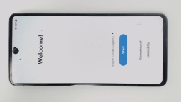 Samsung Galaxy A73 SM-A736B/DS (Gray 256GB 8GB) Unknown Carrier CRACKED