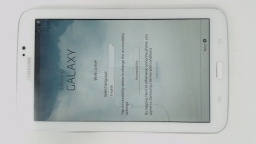 Samsung Galaxy Tab SM-T217S 3 7" Tablet (White 8GB 1GB) Sprint BROWN LCD/WORN
