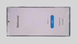 Samsung Galaxy S22 Ultra 5G SM-S908U (Blue 128GB 8GB) T-Mobile CRACKED