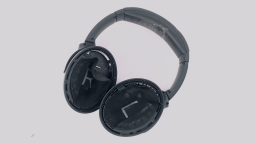 Bose QuietComfort QC 45 Black Wireless Headphones WEAR/NO PADS