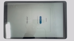 Samsung Galaxy Tab A SM-T510 10.1" Tablet (Gray 64GB 3GB) WiFi BROWN LCD