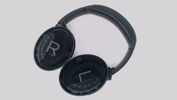 Bose QuietComfort QC 45 Black Wireless Headphones NO EAR PADS