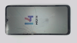 Xiaomi Redmi 13C Cellphone (Black 128GB 6GB) Unknown Carrier DualSIM CRACKED