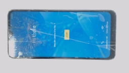 TCL 20 5087Z Cellphone (Black 32GB 3GB) MetroPCS CRACKED/BAD LCD/RESIDUE