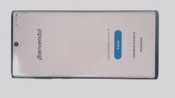 Samsung Galaxy Note10 SM-N970F (Black 256GB 8GB) Unknown Carrier CRACKED