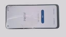 OnePlus Nord N20 5G GN2200 Cellphone (Gray 128GB 6GB) T-Mobile CRACKED