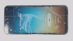 Samsung Galaxy A14 5G SM-S146VL Cellphone (Black 64GB 4GB) Tracfone CRACKED