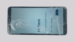 TCL Ion V T607DL Cellphone (Black 32GB 3GB) Tracfone CRACKED GLAS/SCRATCHED