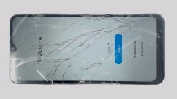 Samsung Galaxy A03s SM-A037U Cellphone (Black 32GB 3GB) MetroPCS CRACKED