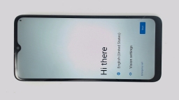 Blu View 5 B160V Cellphone (Gray 64GB 3GB) Tracfone SingleSIM CRACKED