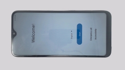 Samsung Galaxy A10E SM-A102U (Gray 32GB 2GB) Verizon SCRATCHED/BROWN LCD