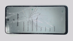 Infinix Smart 8 X6525 (Blue 128GB 4GB) Unknown Carrier DualSIM CRACKED