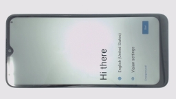 REVVL 6 TMAF025G Cellphone (Blue 64GB 4GB) T-Mobile SingleSIM CRACKED