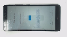 Nokia C100 N152DL Cellphone (Blue 32GB 3GB) Tracfone CRACKED/NICKED