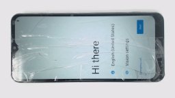 Sky Elite D65 Cellphone (Blue 32GB 2GB) Unknown Carrier DualSIM CRACKED