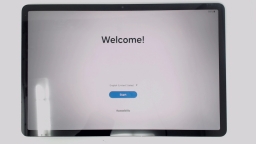 Samsung Galaxy Tab S7 FE 12.4" Tablet SM-T733 (Gray 64GB 4GB) WiFi SCRATCHED