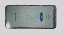 Samsung Galaxy A11 SM-A115U1 Cellphone (Gray 32GB 2GB) Unlocked CRACKED