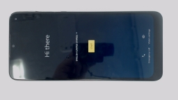 Motorola G Pure XT2163DL Cellphone (Blue 32GB 3GB) Tracfone CRACKED