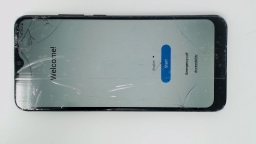 Samsung Galaxy A02s SM-A025U Cellphone (Black 32GB 2GB) MetroPCS CRACKED