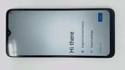 Blu View 5 B160V Cellphone (Gray 64GB 3GB) Tracfone SingleSIM