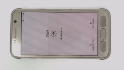 Samsung Galaxy S7 Active SM-G891A (Gold 32GB 4GB) AT&T CRACKED CAM/BURN IN