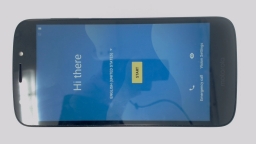 Motorola Moto E5 Go XT1921-8 (Black 16GB 1GB) Verizon CRACKED